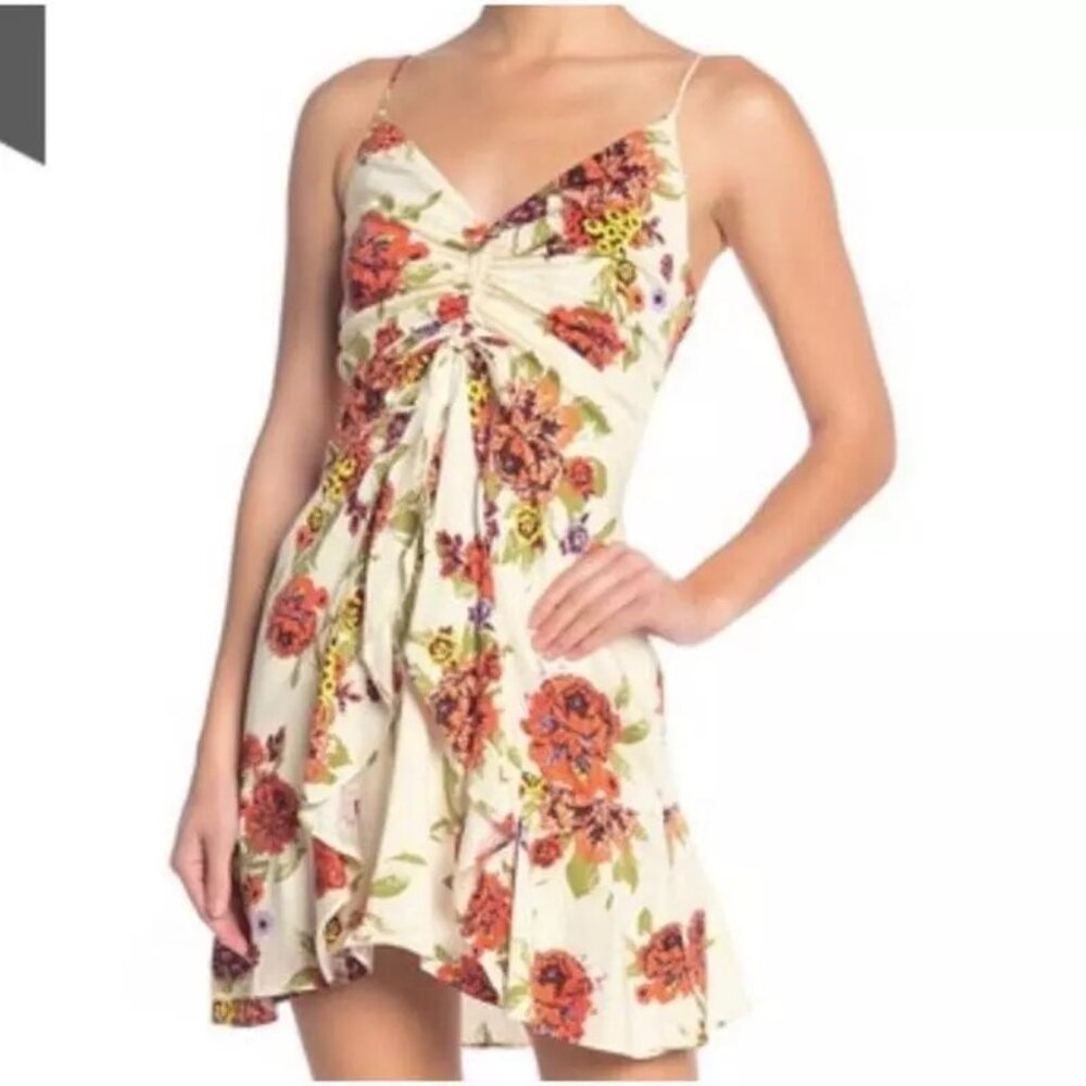 Free People Happy Heart Mini Dress
